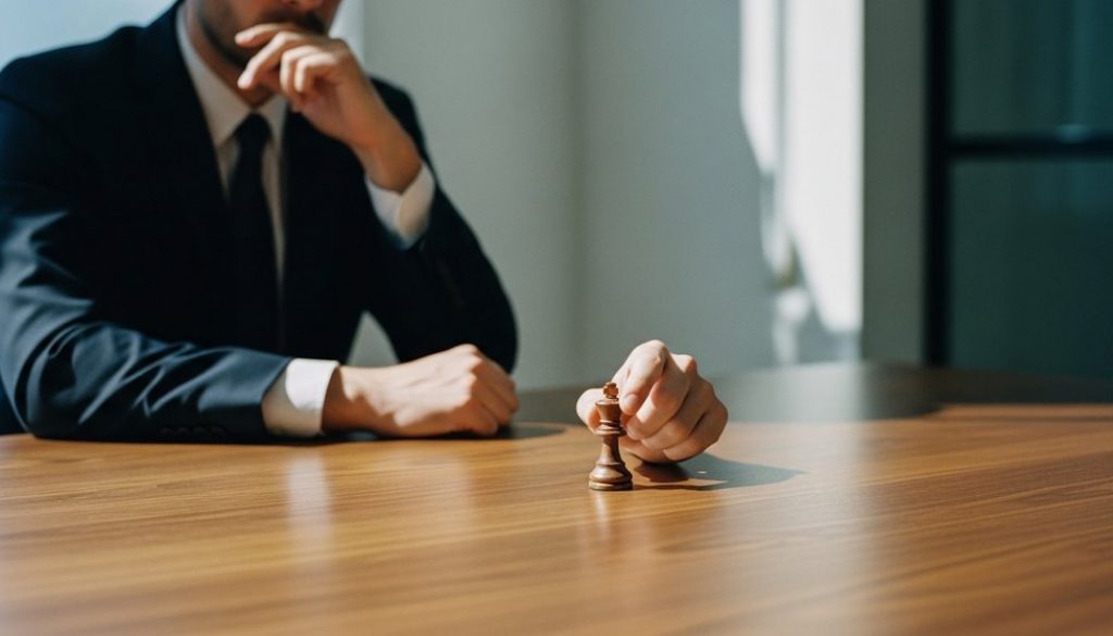 Ein Manager denkt über die Abberufung des Datenschutzbeauftragten nach.