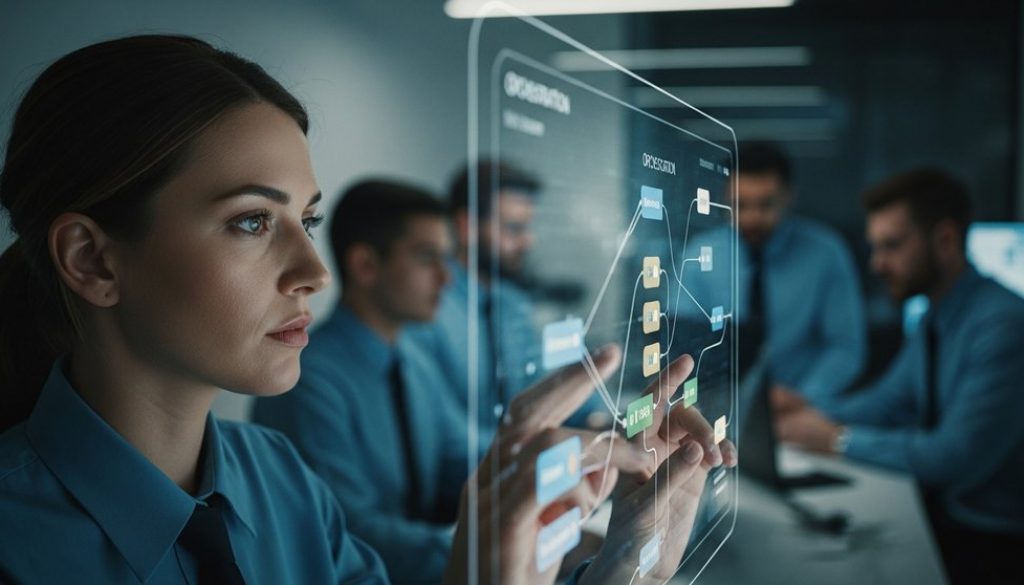 Ein Security-Team nutzt eine SOAR-Plattform zur Orchestrierung der Cyber-Abwehr.