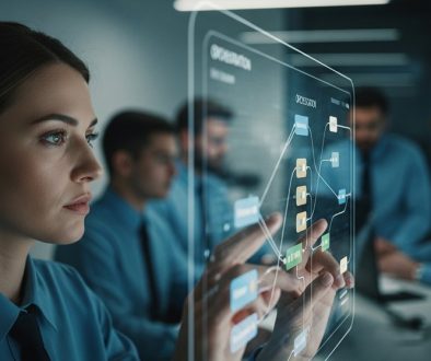 Ein Security-Team nutzt eine SOAR-Plattform zur Orchestrierung der Cyber-Abwehr.